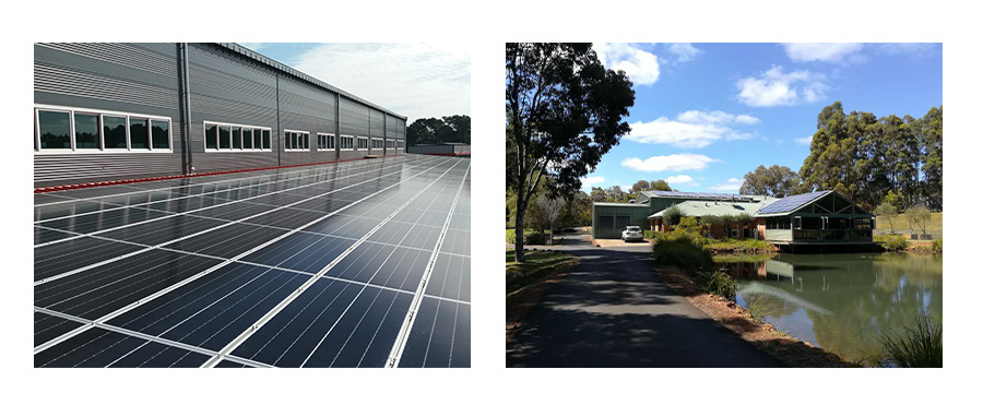 Trường hợp hệ thống móc hệ thống đường sắt phẳng năng lượng mặt trời trên mái nhà