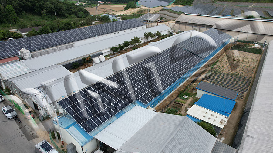 Giá đỡ pv năng lượng mặt trời trong hệ thống mái nhà