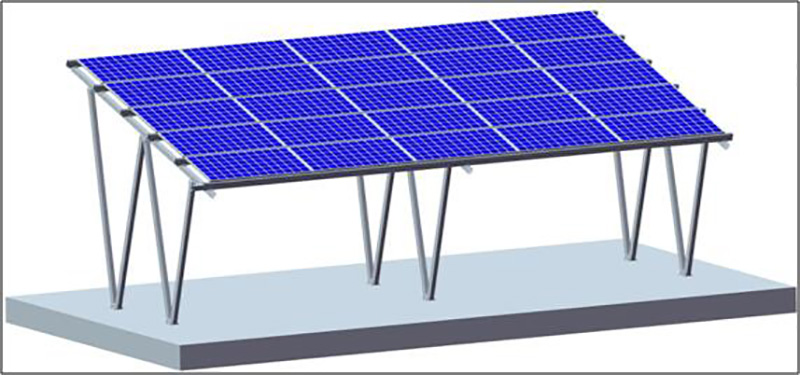 hệ thống lắp đặt bãi đậu xe năng lượng mặt trời