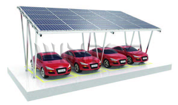 Hệ thống gắn kết Carport năng lượng mặt trời