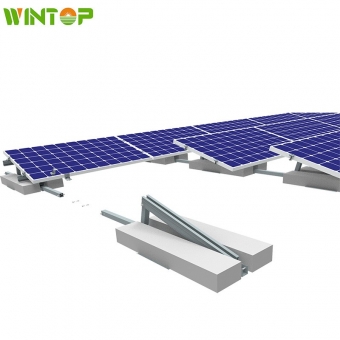 Flat roof ballasted System