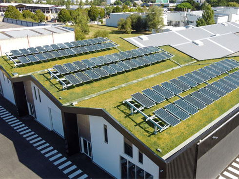Các công ty khởi nghiệp ở Pháp cung cấp giải pháp mới cho mái nhà năng lượng mặt trời xanh