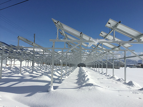 Hệ thống lắp đặt trục vít năng lượng mặt trời 51,98KW ở Nhật Bản