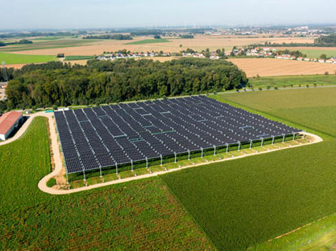 Nhà phát triển Pháp xây dựng hệ thống quang điện nông nghiệp với hệ thống tưới tiêu